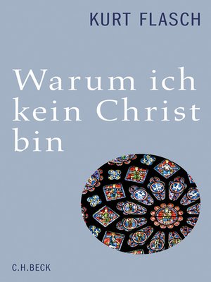 cover image of Warum ich kein Christ bin